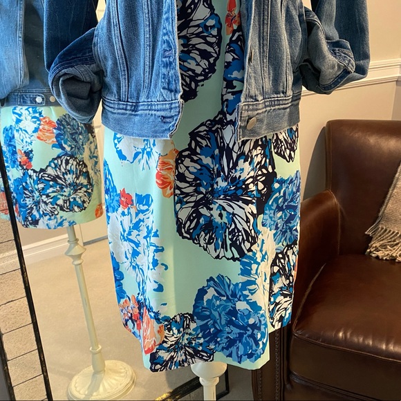 J. Crew Floral Shift Mini Dress - Picture 5 of 6